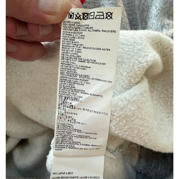 DSQUARED2: Men's Grey Peps Logo Hoodie - S - Picture 4 of 9